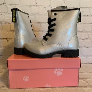 Silver Glitter Boots | Toddler SIZE 11